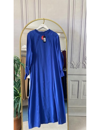 İnvee tensel elbise indigo